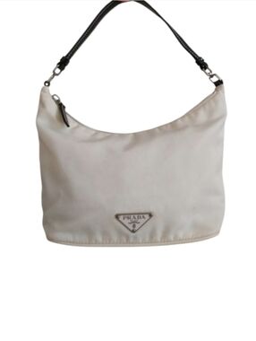 Prada Nylon Small Baguette Shoulder Bag